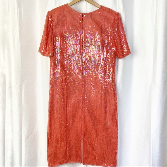 Vintage Jean for Joseph Le Bon Sequin Sheath Dress - Picture 7 of 8